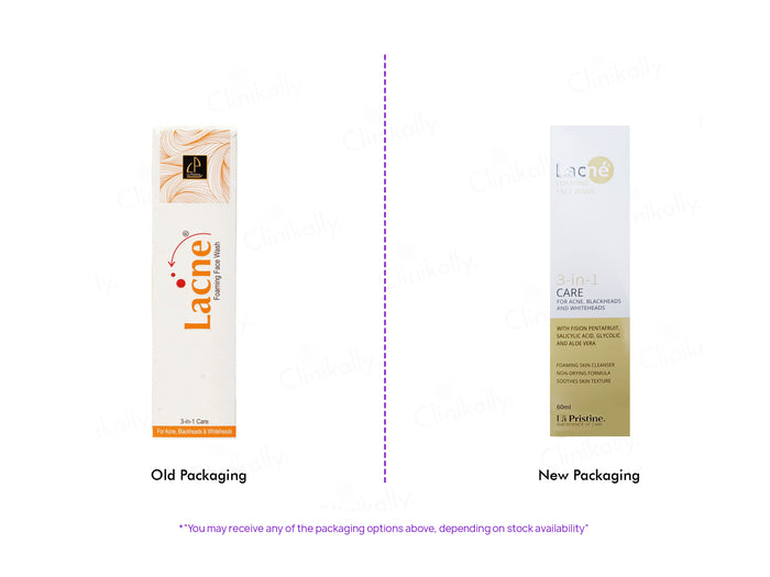 La Pristine New Lacne Foaming Face Wash For Acne Blackheads & Whiteheads 3 in 1 | Grocsy