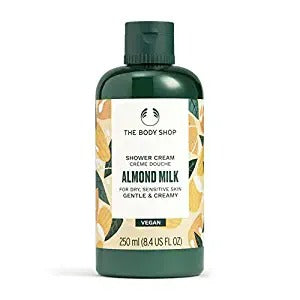 The Body Shop Almond Milk & Honey Soothing & Caring Shower Cream | Grocsy