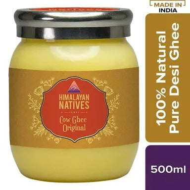 Himalayan Natives Pahadi Cow Ghee | Pure Cow Ghee | Nutritious Organic Desi Ghee | Grocsy
