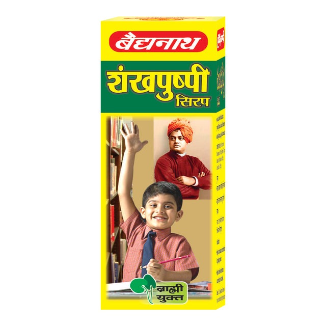 Baidyanath Kolkata Shankhapushpi Syrup | Grocsy