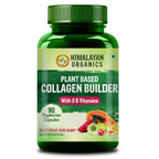 Himalayan Organics plant based Collagen Builder Whole Food Vegetarian Capsules | Grocsy