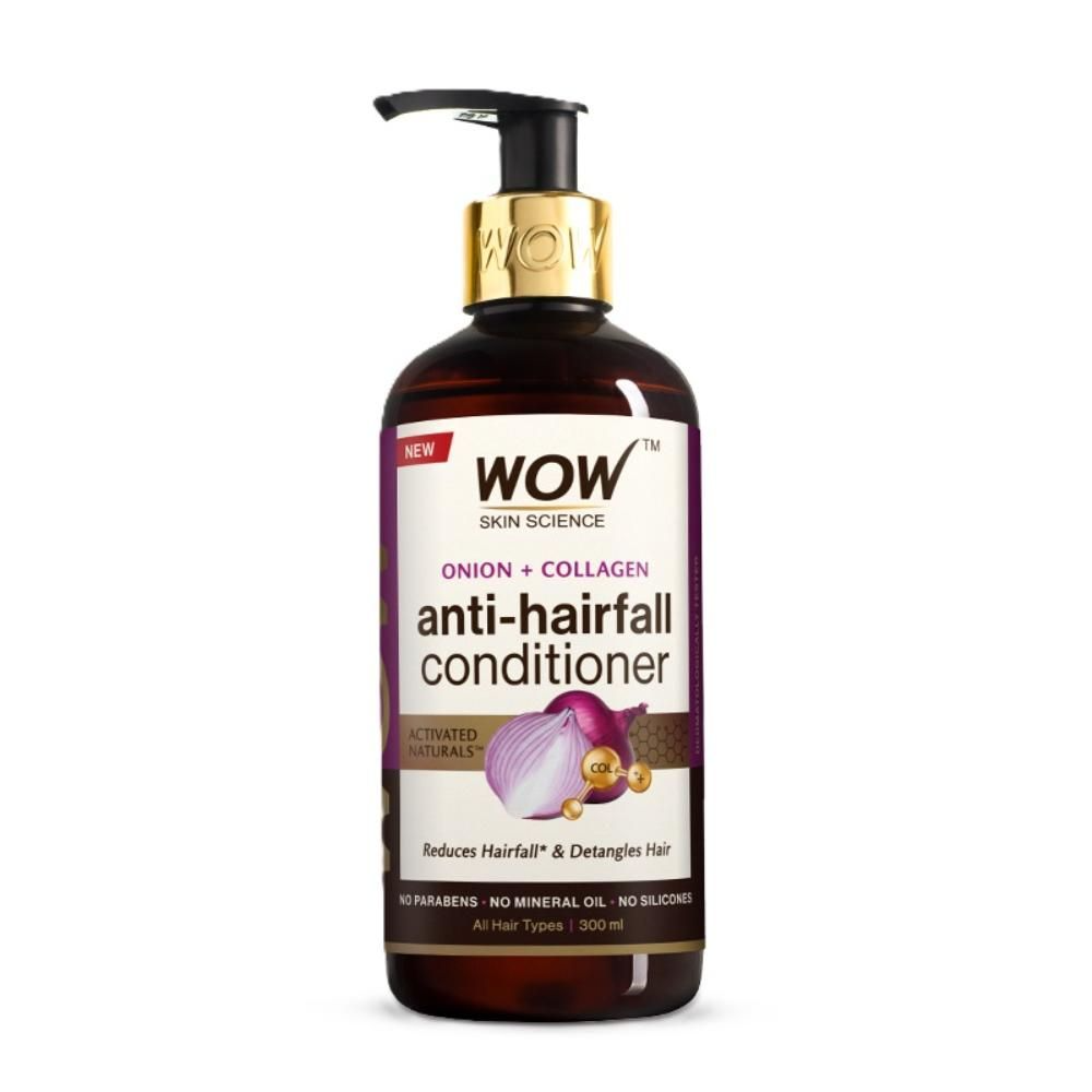 Wow Skin Science Red Onion Black Seed Oil Hair Conditioner | Grocsy