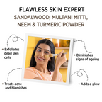 Alps Goodness Sandalwood,Multani Mitti,Neem & Turmeric Powder | Grocsy
