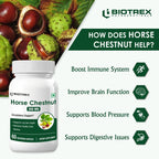 Biotrex Horse Chestnut 300Mg Veg Capsules | Grocsy