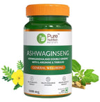 Pure Nutrition Ashwaginseng Veg Tablets | Grocsy