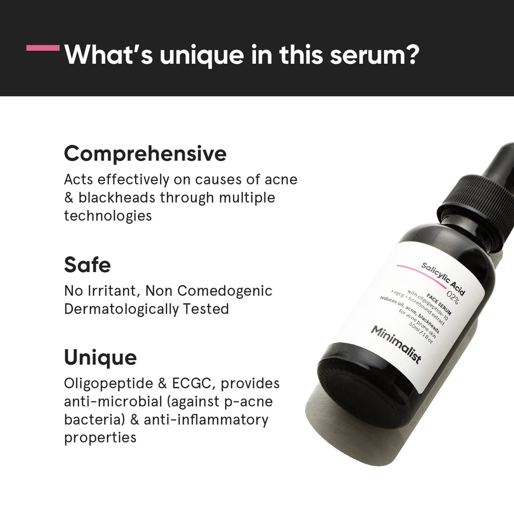 Minimalist Salicylic Acid 2% | Grocsy