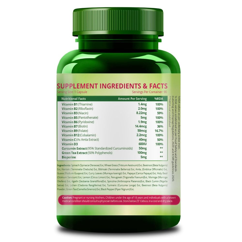 Himalayan Organics plant based Collagen Builder Whole Food Vegetarian Capsules | Grocsy