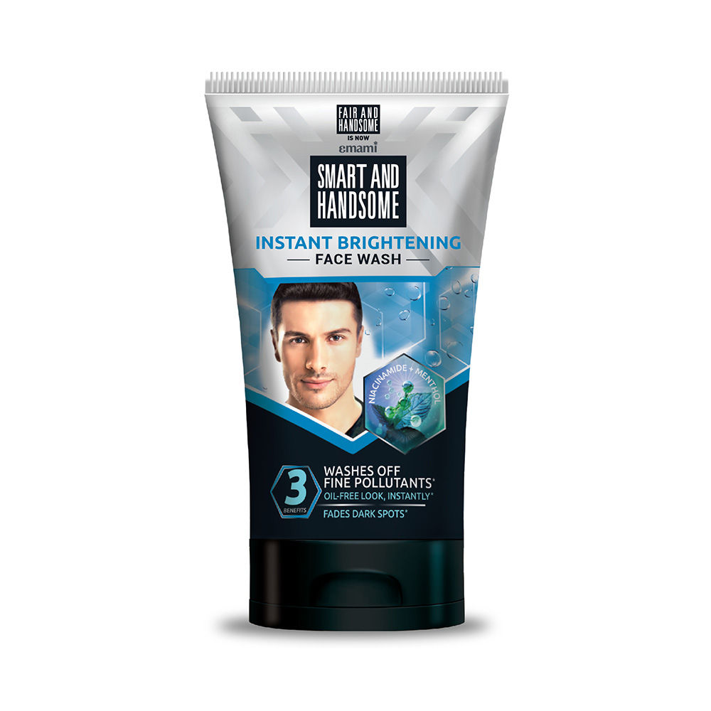 Fair and Handsome Instant Radiance Face Wash Pro-Peptide, Instant Radiance, Washes of Fine Pollutants | Grocsy