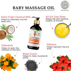 Buddha Natural Baby Massage Oil | Grocsy