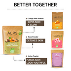 Alps Goodness Sandalwood,Multani Mitti,Neem & Turmeric Powder | Grocsy