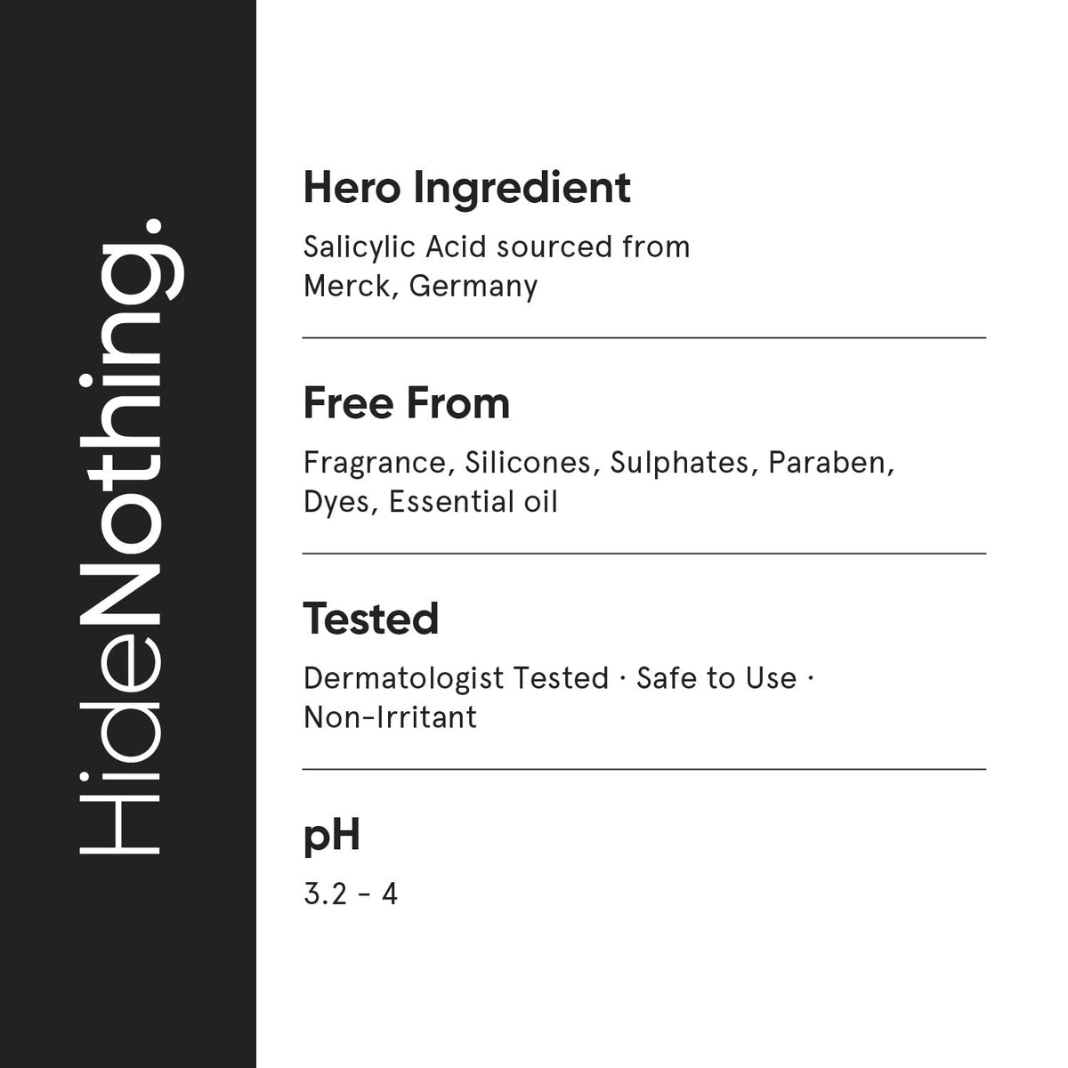Minimalist Salicylic Acid 2% | Grocsy