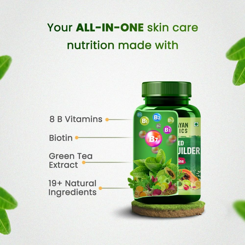 Himalayan Organics plant based Collagen Builder Whole Food Vegetarian Capsules | Grocsy