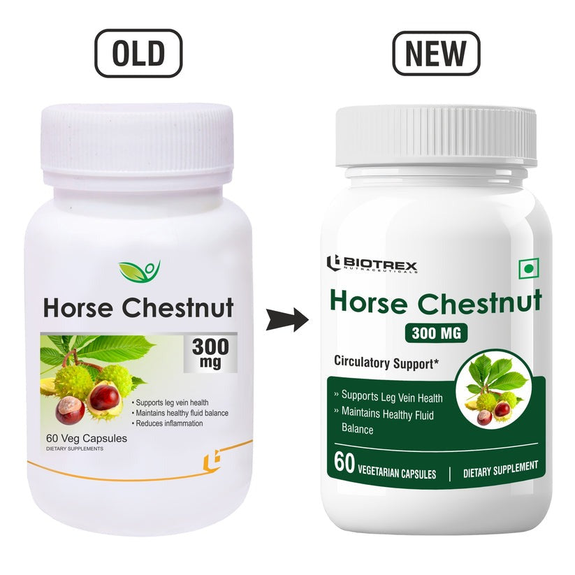 Biotrex Horse Chestnut 300Mg Veg Capsules | Grocsy