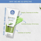 The Moms Co Natural Green Tea Face Wash | Grocsy