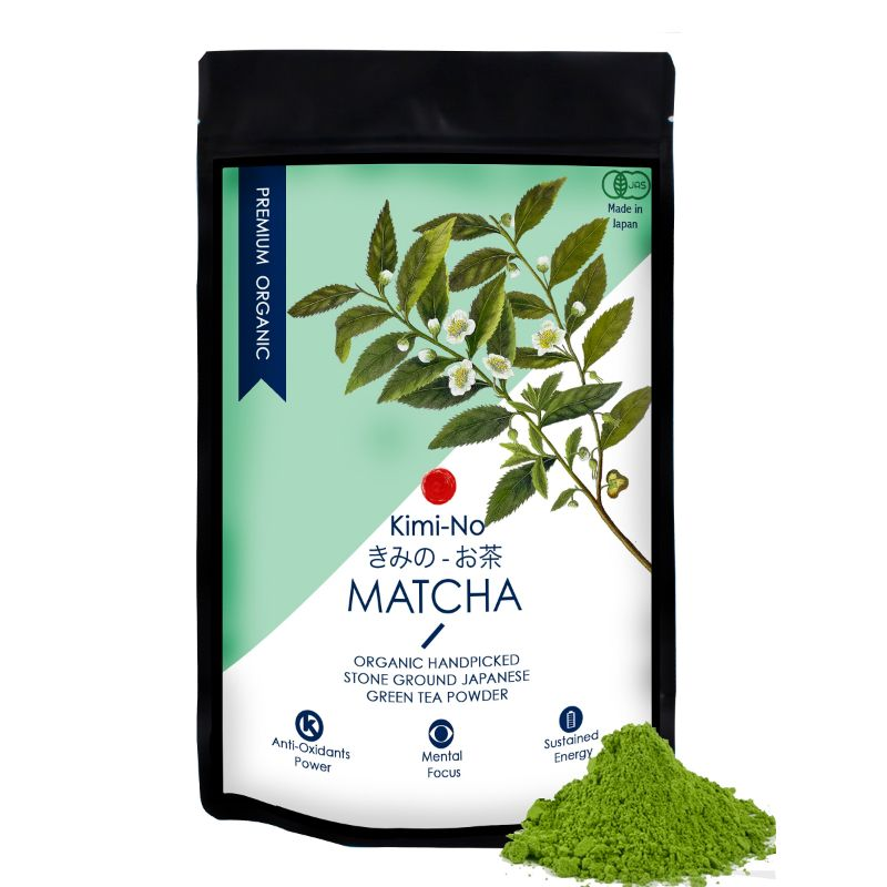 Wishcare Kimino Japanese Organic Premium Grade Matcha Green Tea Powder | Grocsy
