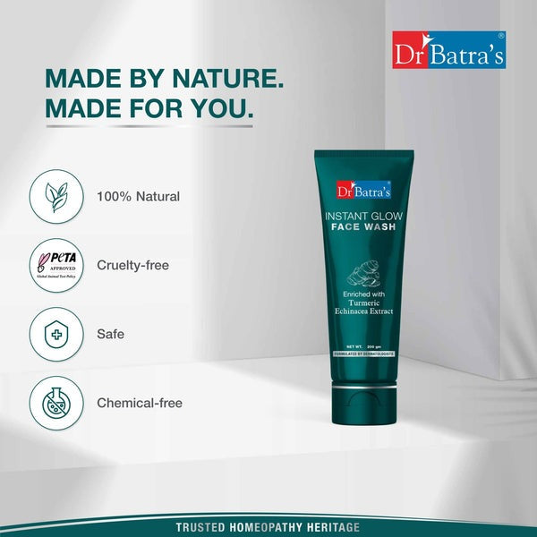 Dr. Batra's Instant Glow Face Wash | Grocsy