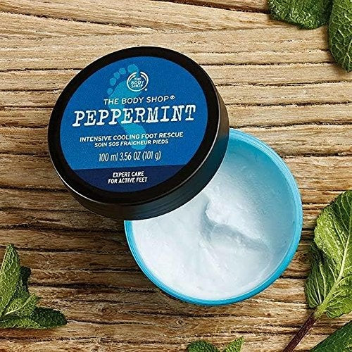 The Body Shop Peppermint Intensive Cooling Foot Rescue | Grocsy