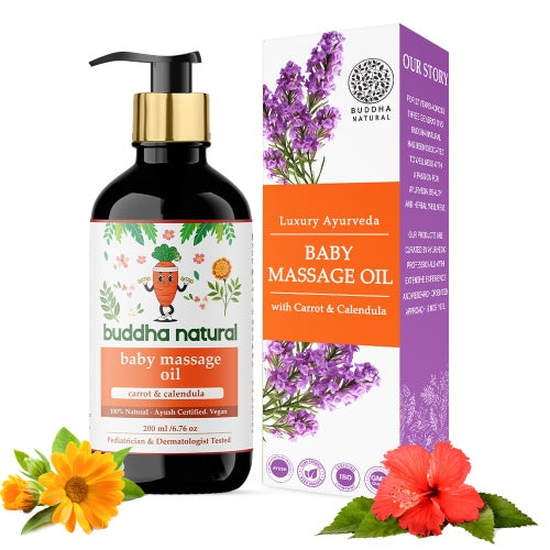 Buddha Natural Baby Massage Oil | Grocsy
