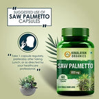 Himalayan Organics Saw Palmetto 800 mg Vegetarian Capsules | Grocsy