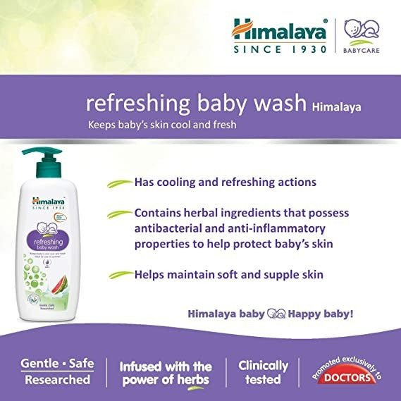 Himalaya Herbals - Refreshing Baby Wash | Grocsy