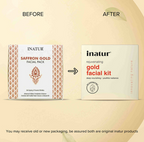 Inatur Saffron Gold Facial Kit | Grocsy