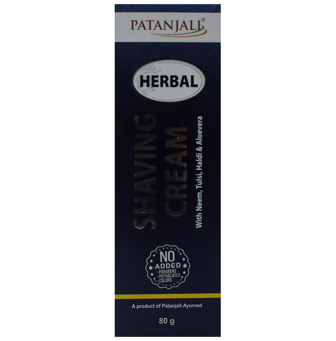 Patanjali Herbal Shaving Cream | Grocsy