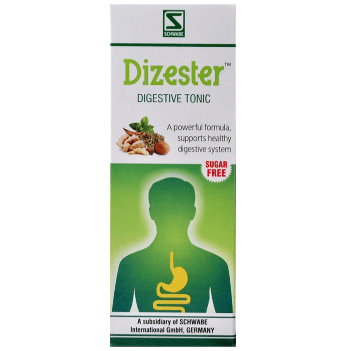 Dr. Willmar Schwabe India Dizester Herbal Digestive Tonic (Sugar-Free) | Grocsy