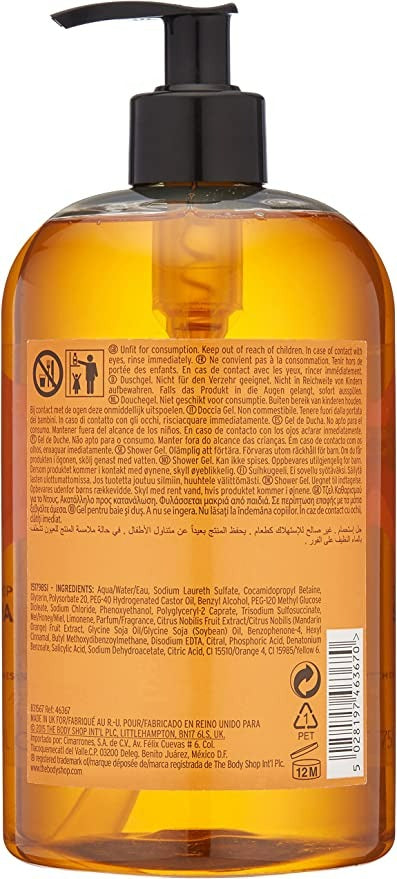 The Body Shop Satsuma Shower Gel | Grocsy