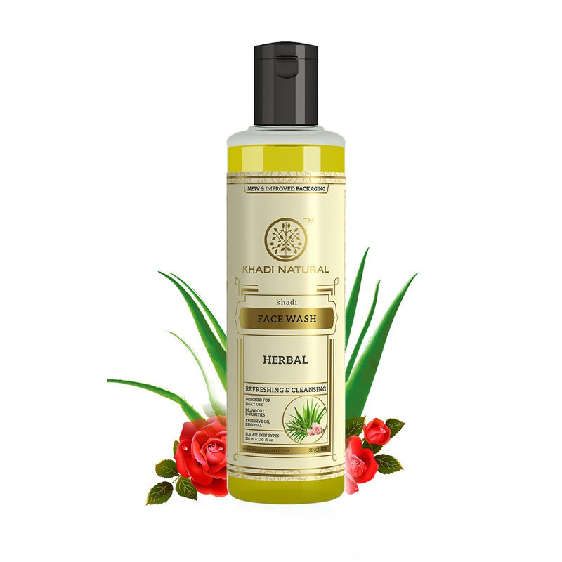 Khadi Natural Herbal Face Wash | Grocsy