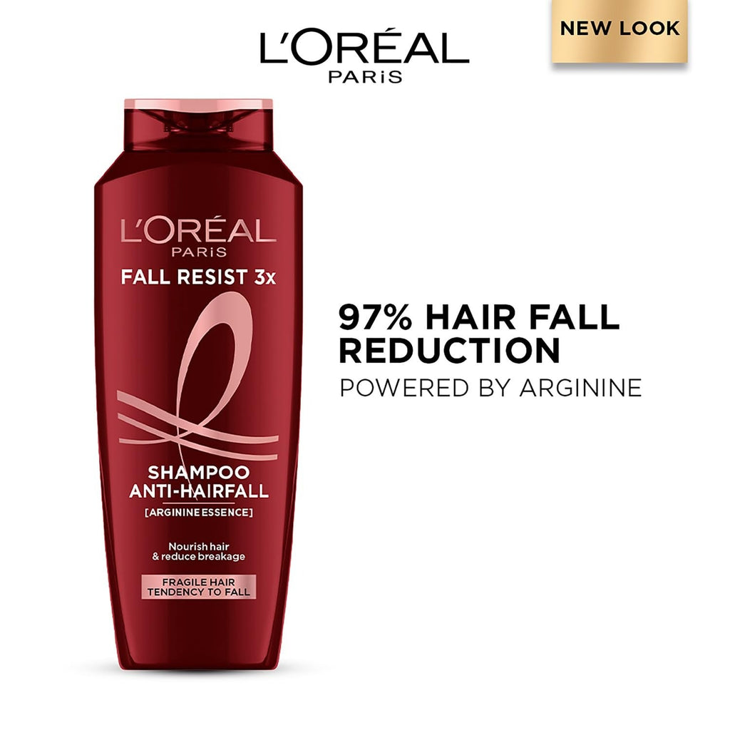 L'Oreal Paris Fall Resist 3X Anti-Hairfall Shampoo | Grocsy