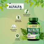 Himalayan Organics Alfalfa + Calcium Citrate Malate 1200mg Tablets | Grocsy
