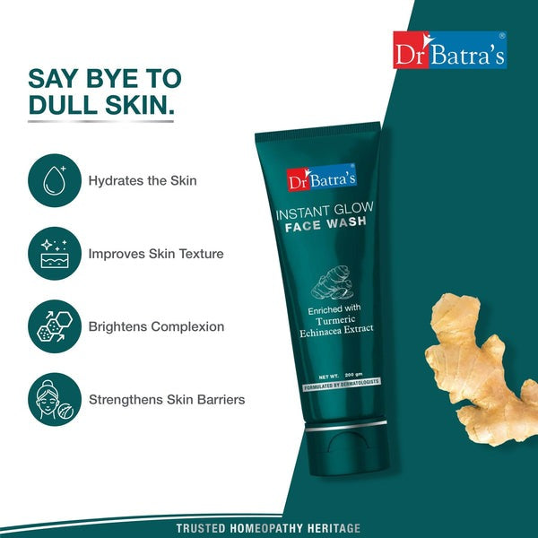 Dr. Batra's Instant Glow Face Wash | Grocsy