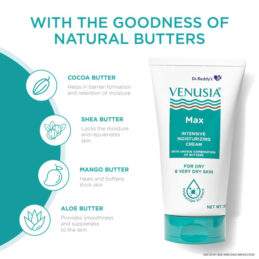 Dr. Reddy's Venusia Max Intensive Moisturizing Cream | Grocsy