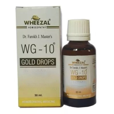 Wheezal Homeopathy WG-10 Gold Drops | Grocsy