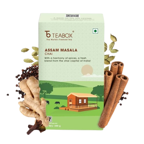 Teabox Assam Masala Chai | Grocsy