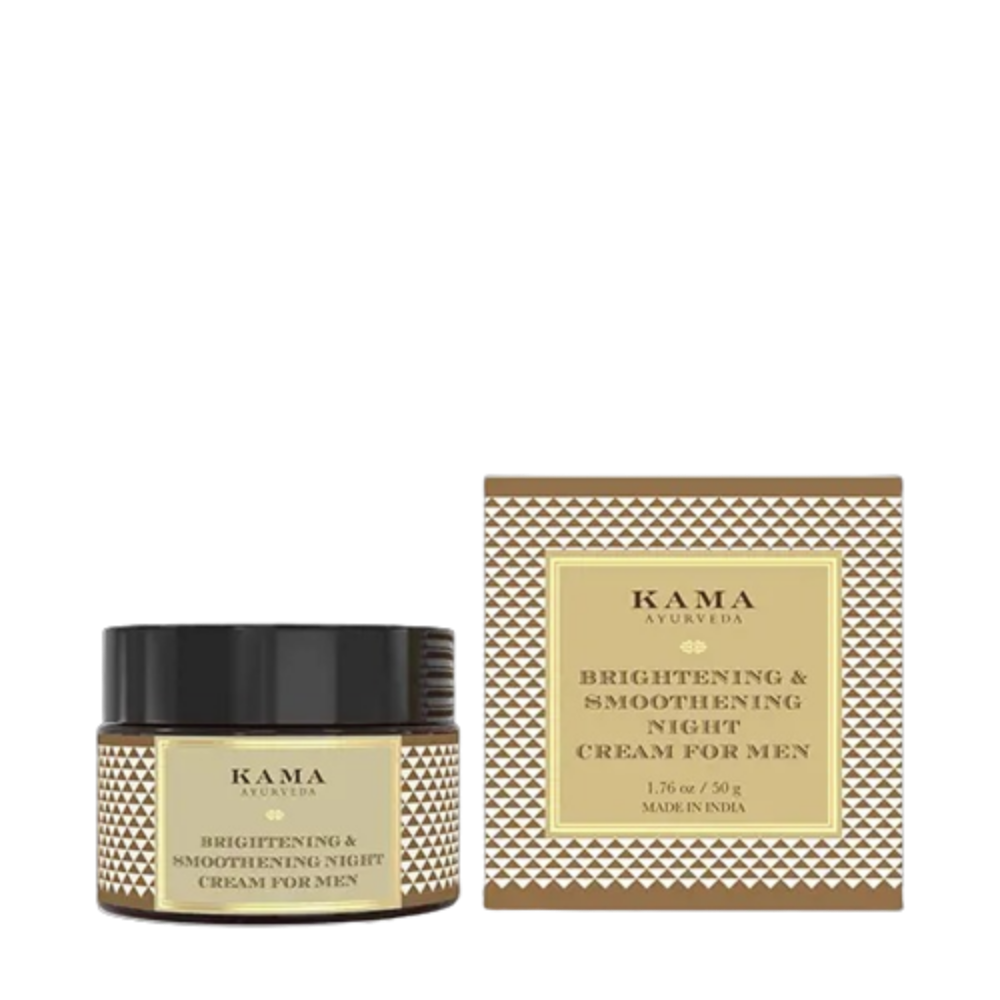 Kama Ayurveda Skin Brightening Night Cream For Men | Grocsy