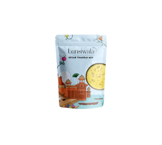 Bansiwala Kesar Thandai Mix | Grocsy