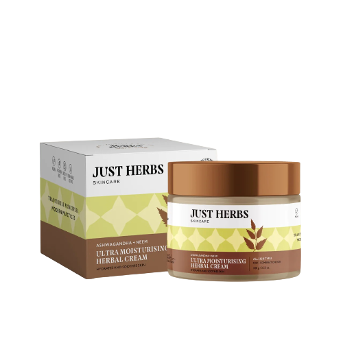 Just Herbs Nourishing Facial Massage Cream | Grocsy