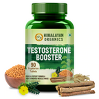 Himalayan Organics Plant Based Testosterone Booster Vegetarian Capsules | Grocsy