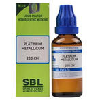 SBL Homeopathy Platinum Metallicum Dilution | Grocsy