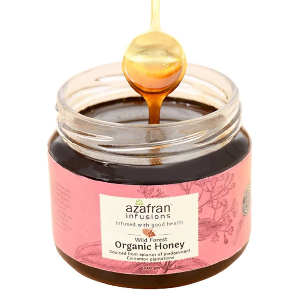 Azafran Infusions Wild Forest Organic Honey (Cinnamon) | Grocsy