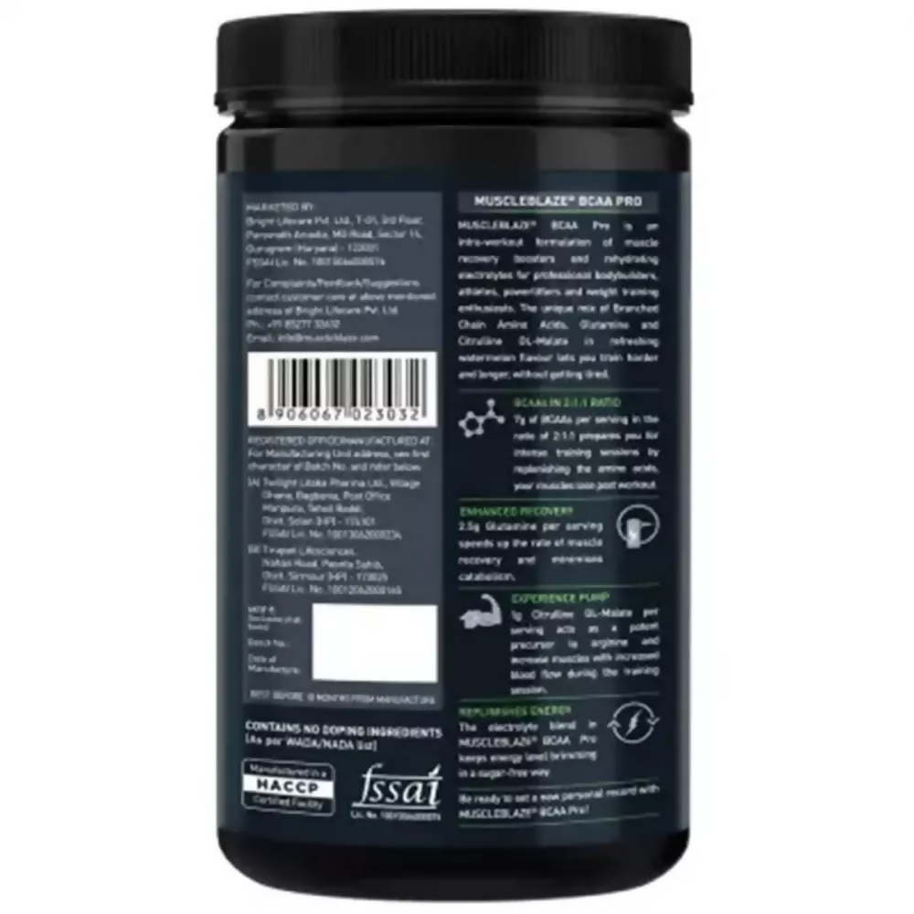 MuscleBlaze BCAA Pro Orange | Grocsy