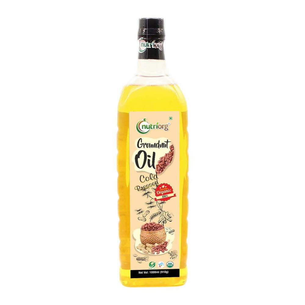 Nutriorg Organic Groundnut Oil | Grocsy