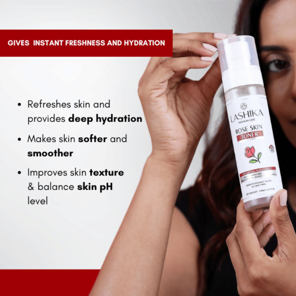 Lashika Rose Skin Toner | Grocsy