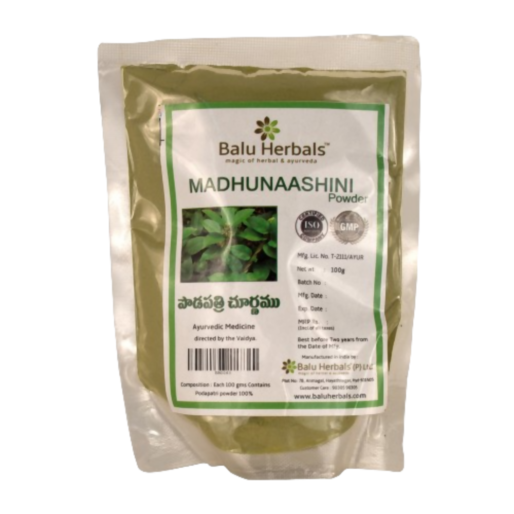 Balu Herbals Madhunashini (Podapatri) Powder | Grocsy