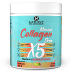 Naturyz Marine Collagen Skin X5 Power For Women & Men (Guava Flavour) | Grocsy