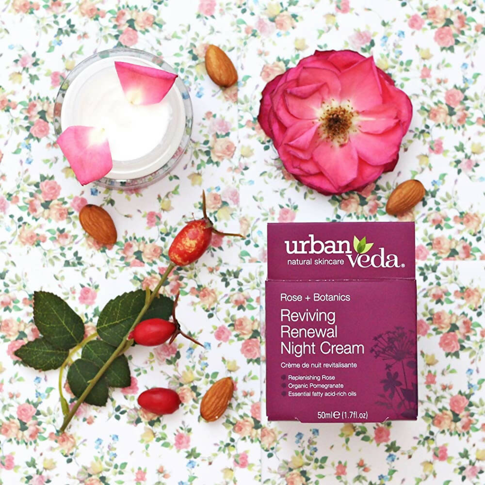 Urban Veda Reviving Renewal Night Cream | Grocsy