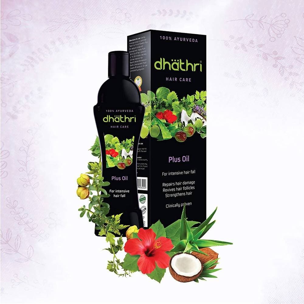 Dhathri Ayurveda Hair Care Plus Herbal Oil | Grocsy