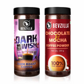 Bevzilla Chocolate & Mocha + Dark Wish Coffee Powder | Grocsy