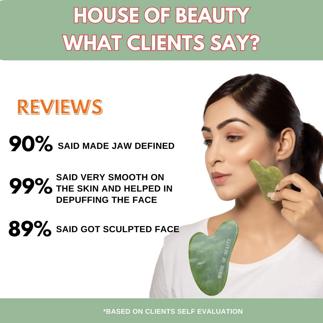 House of Beauty Jade Guasha Kit | Grocsy